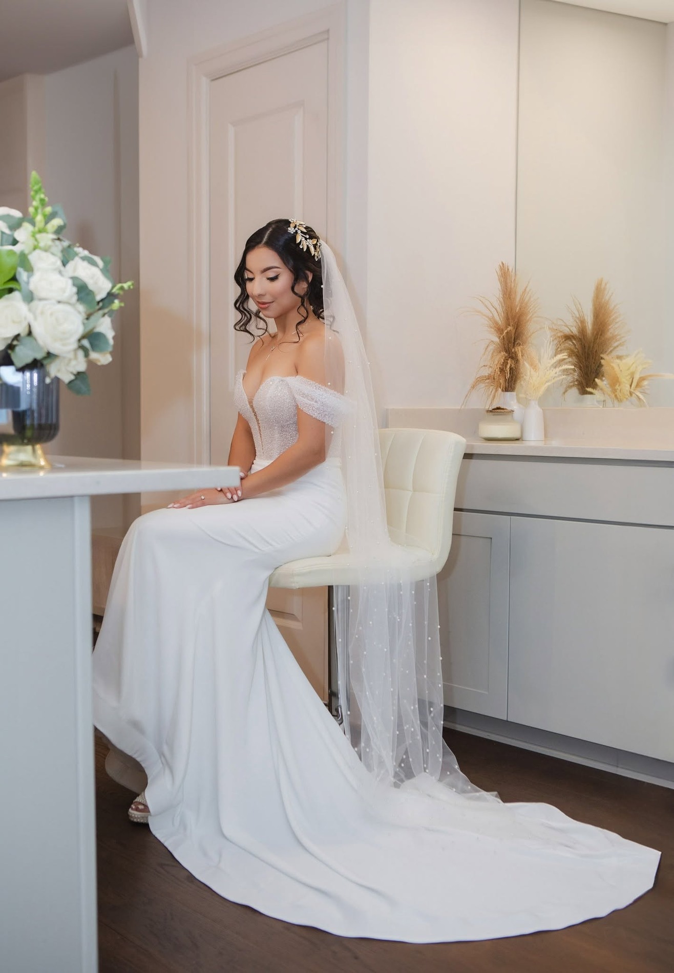 Novias: maquillaje y peinado, look 4